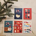 Postals de nadal amb motius tradicionals